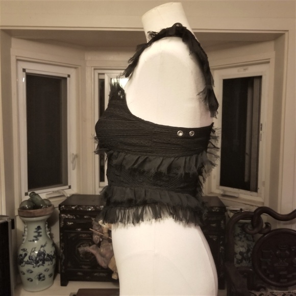 SOLD Lip Service Quoth the Raven Decay Garden Top - Picture 3 of 8